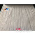 Tissu de rideau large en voile 100% polyester blanc uni